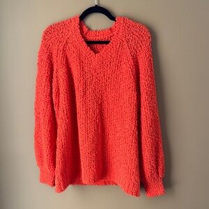 Cozy Orange Women's Sweater